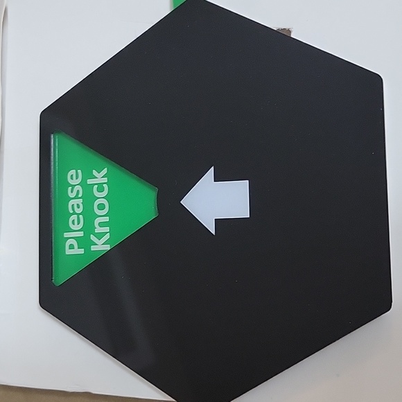 Changeable Office sign self adhesive double sided tape included nwt - Picture 2 of 7